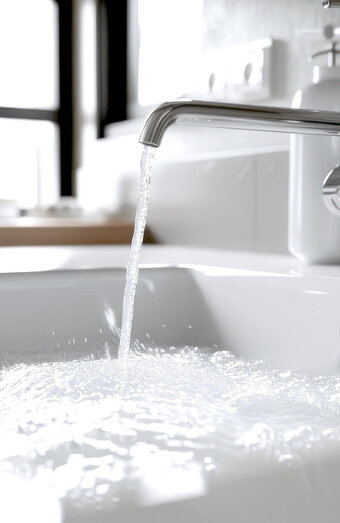 Blocked Bathroom Sink